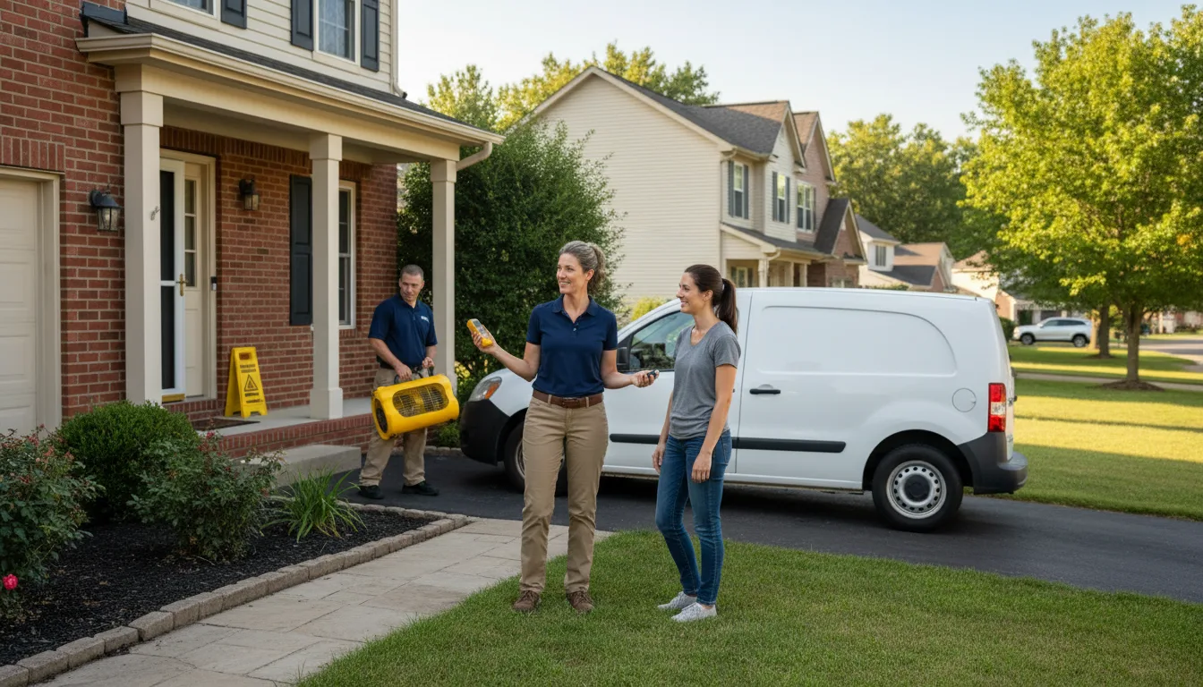 Water restoration image for Fire And Smoke Damage Restoration in Dickerson, MD